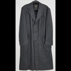 Hart Schaffner & Marx Pure Vigin Wool Trench Coat Size 42L